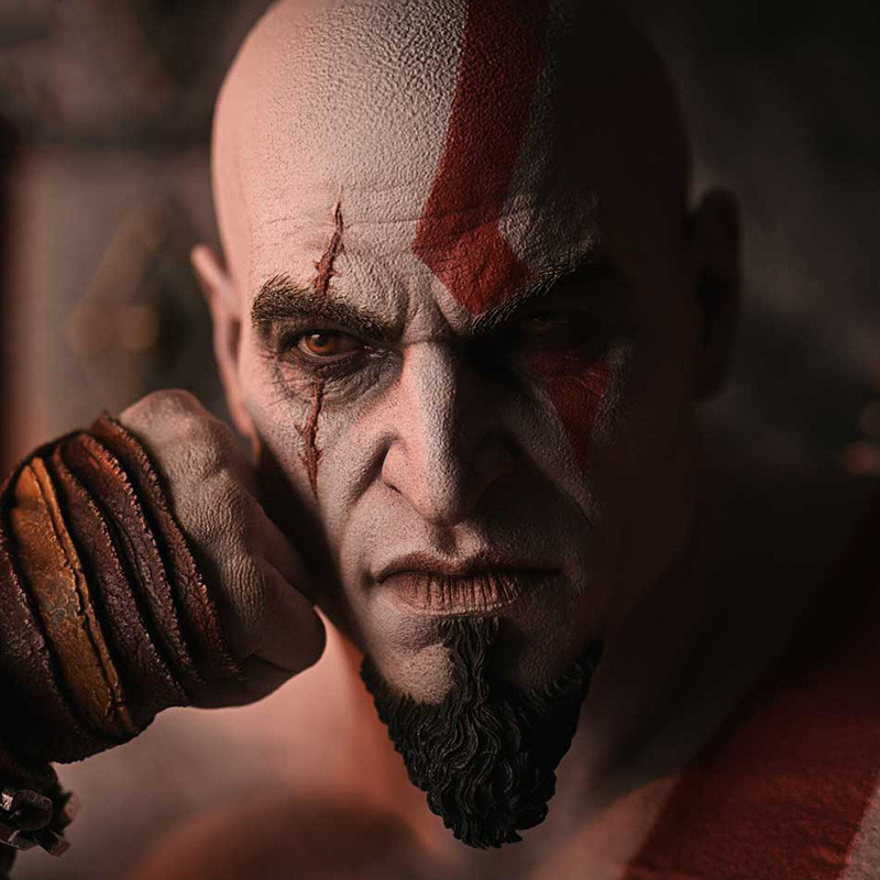 GOD OF WAR Ragnarok Young Kratos Throne Legacy Prime 1 Studio – Statue