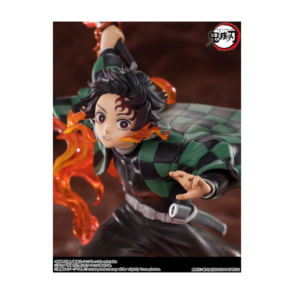 Figurine Demon Slayer - Tanjiro Kamado : Kyojuro Rengoku Sword Guard - Figuartszero