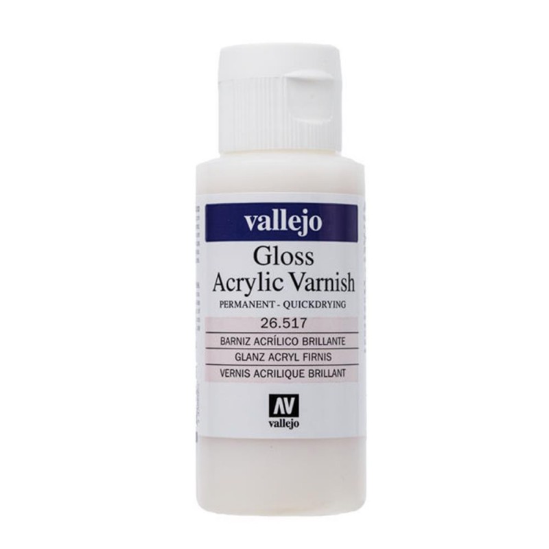 Vallejo: Vernis Polyuréthane - Brillant - 60 ml