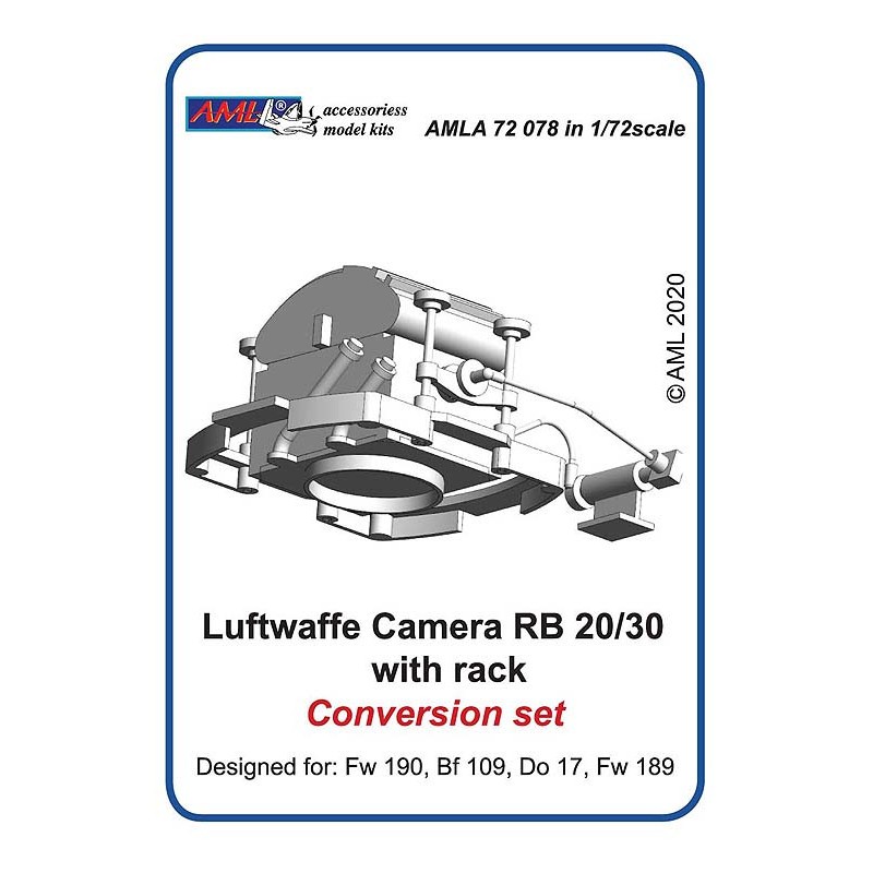 Accessoire Caméra Luftwaffe RB 20/30 avec support