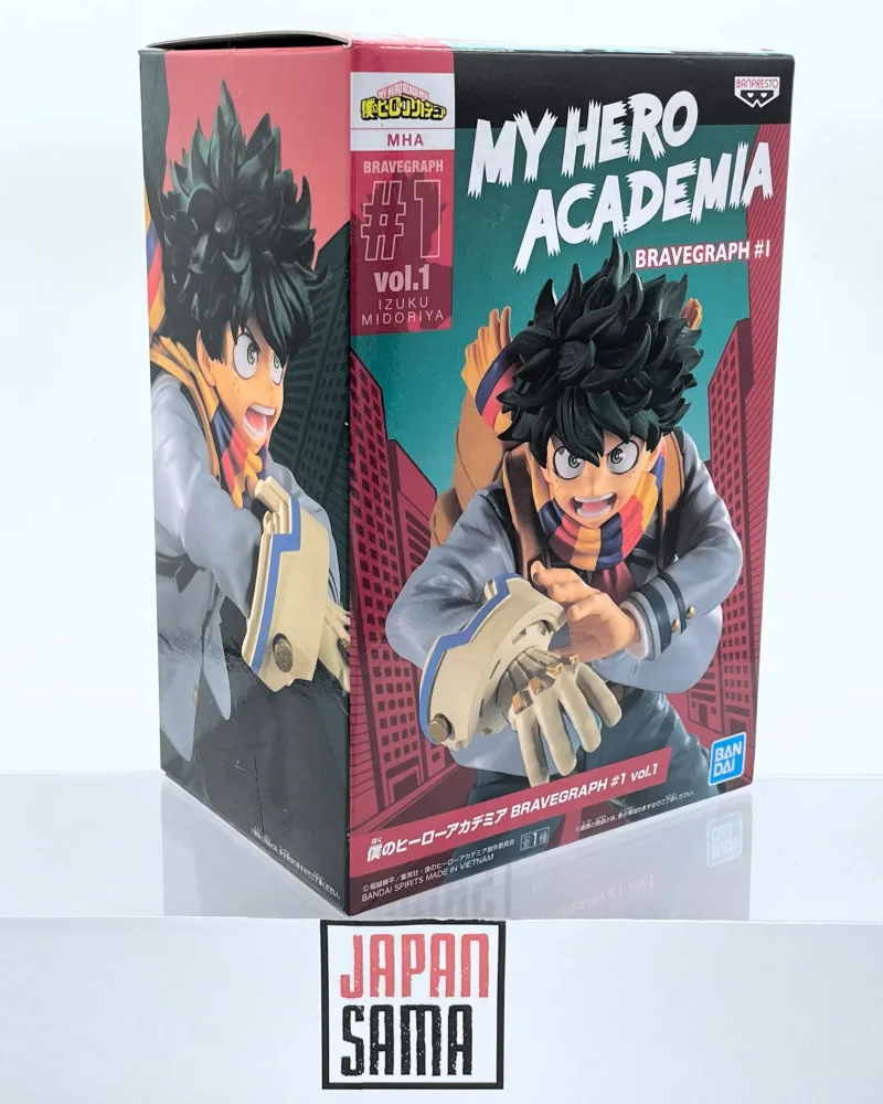 [Occasion] My Hero Academia – BANPRESTO · Bravegraph #1 (Vol.1) Izuku Midoriya