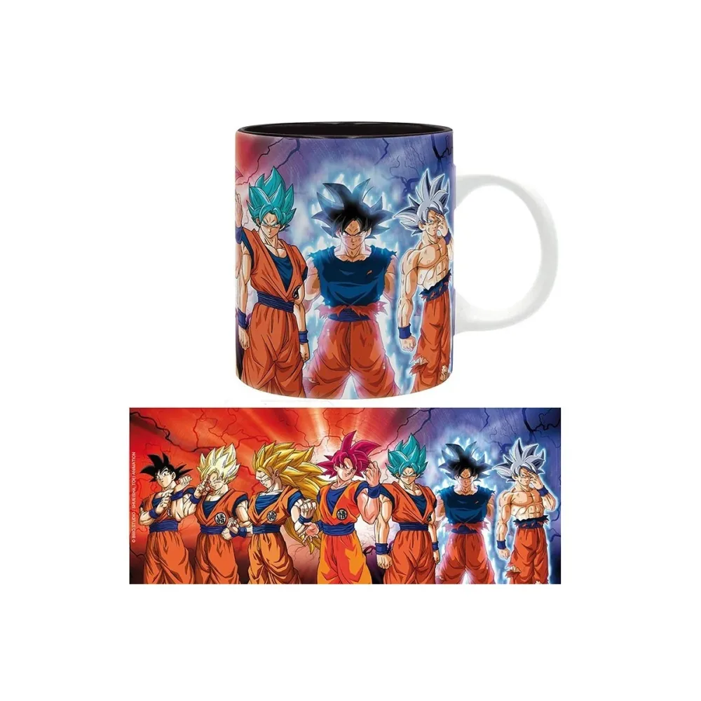 Dragon Ball Super - Mug Son Goku Transformations