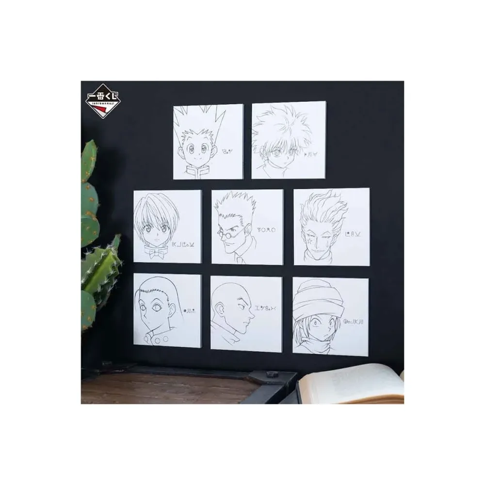 Hunter x Hunter - Set 8 Canvas Day of Departure