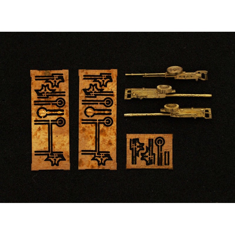 Accessoire Set No.2 pour PZL.37 'Los' (2 Vickers F+1 'Szczeniak') 3 pcs