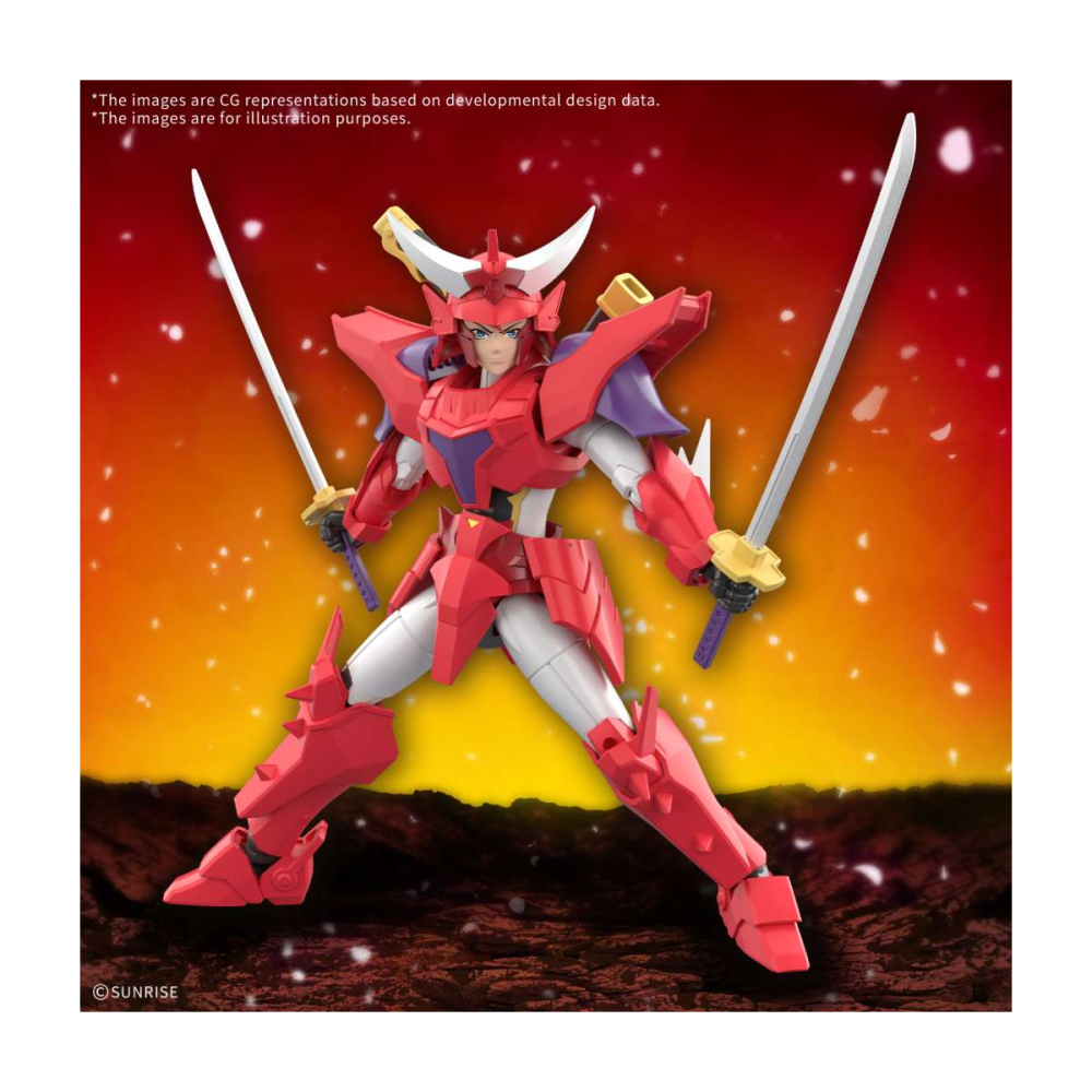30MF Yoroi Shinden Samurai Troopers Ronin Warriors Gai Of The Heat