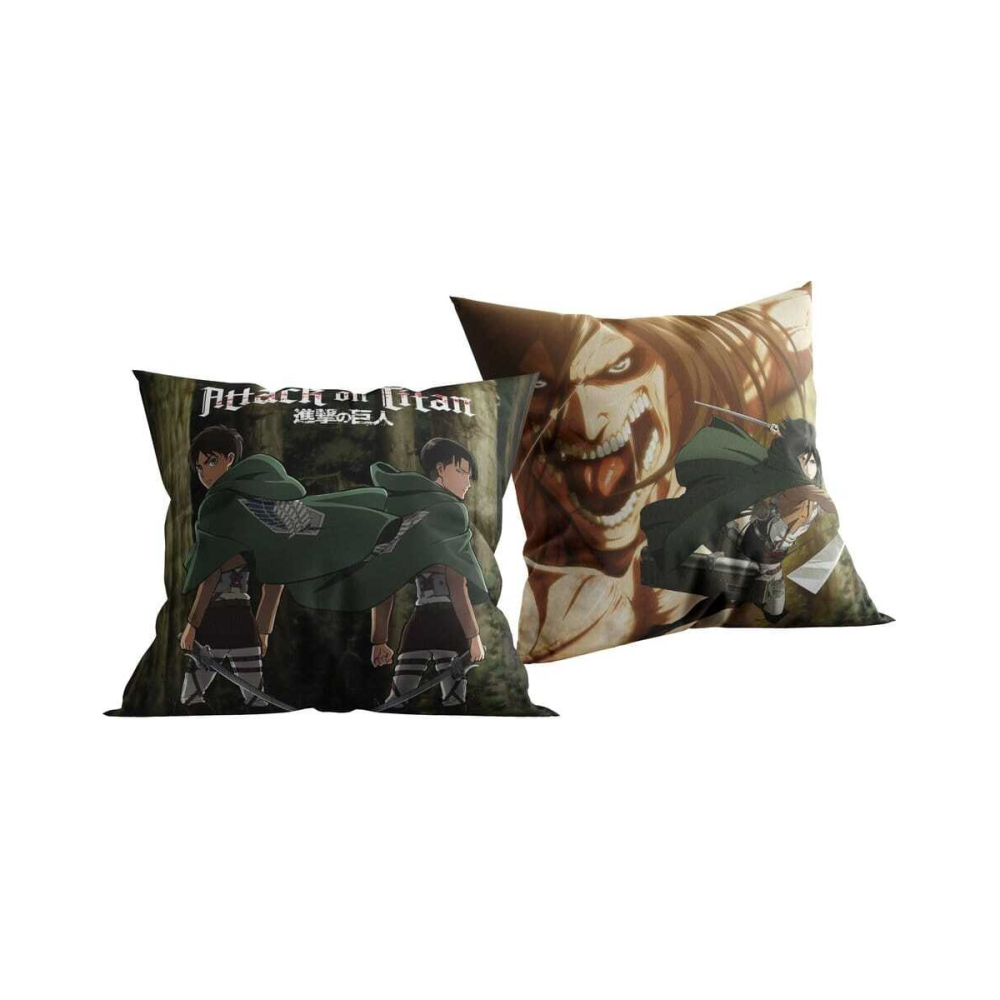 Attack on Titan coussin 40x40 cm