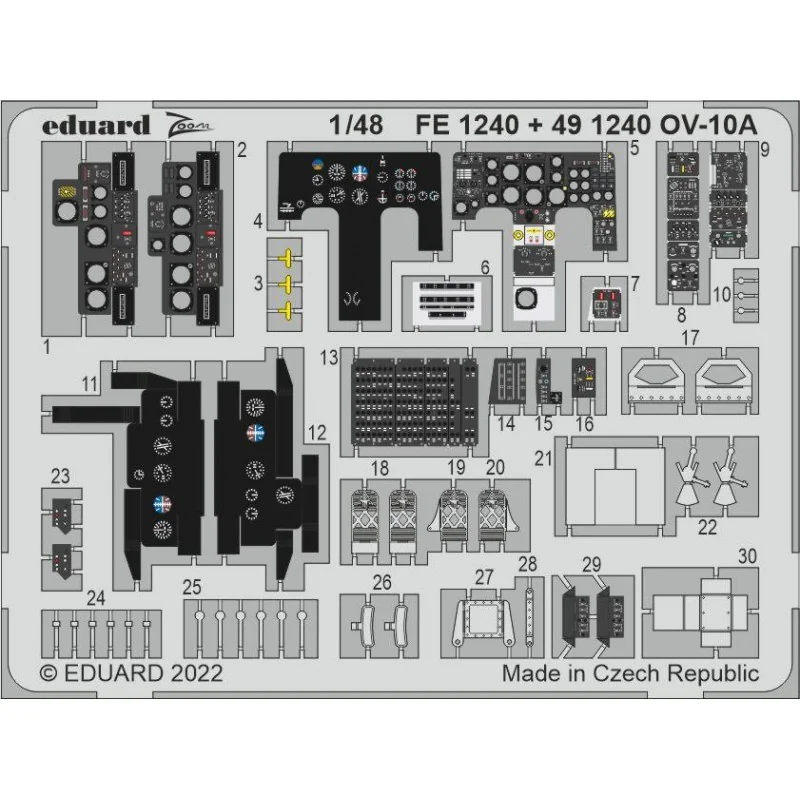 Accessoire North-American/Rockwell OV-10А Bronco