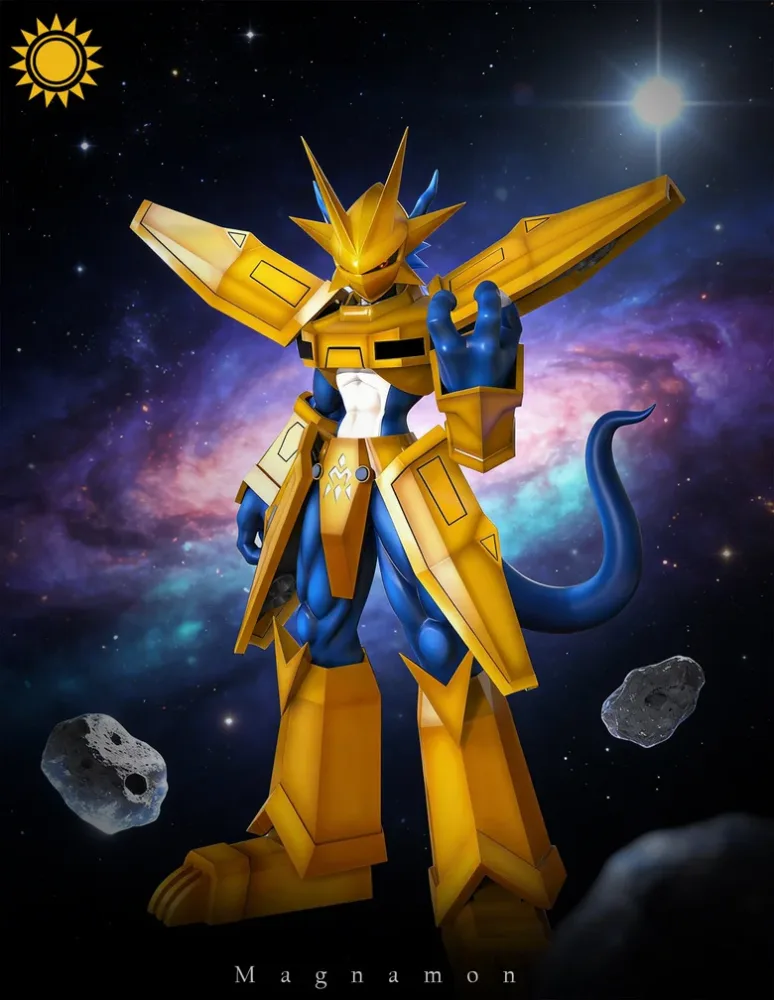 [PREORDER] Digimon Figure [SUN] – Magnamon