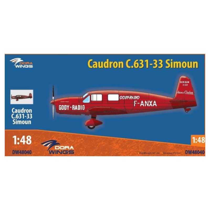 Maquette Caudron C.631-33 Simon