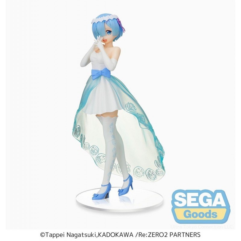 Re Zero Rem Wedding Dress Ver. SPM Figurine