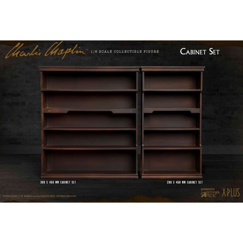Charlie Chaplin My Favourite Movie pack accessoires 1/6 Cabinet Set