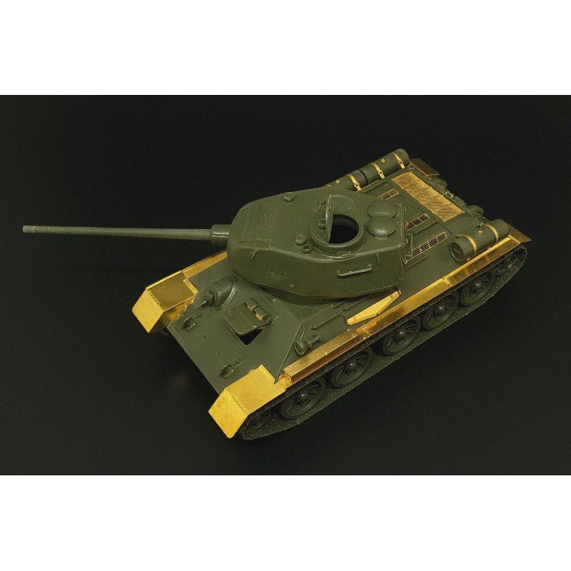 Accessoire T-34/85 soviétique (conçu pour être utilisé avec les kits Tamiya)