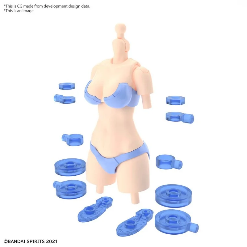 Figurine 30ms op pieces de carrosserie type s01 couleur a