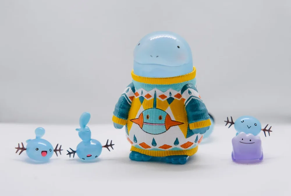 [IN STOCK] 1/20 Scale World Figure [ZM] – Wooper & Quagsire
