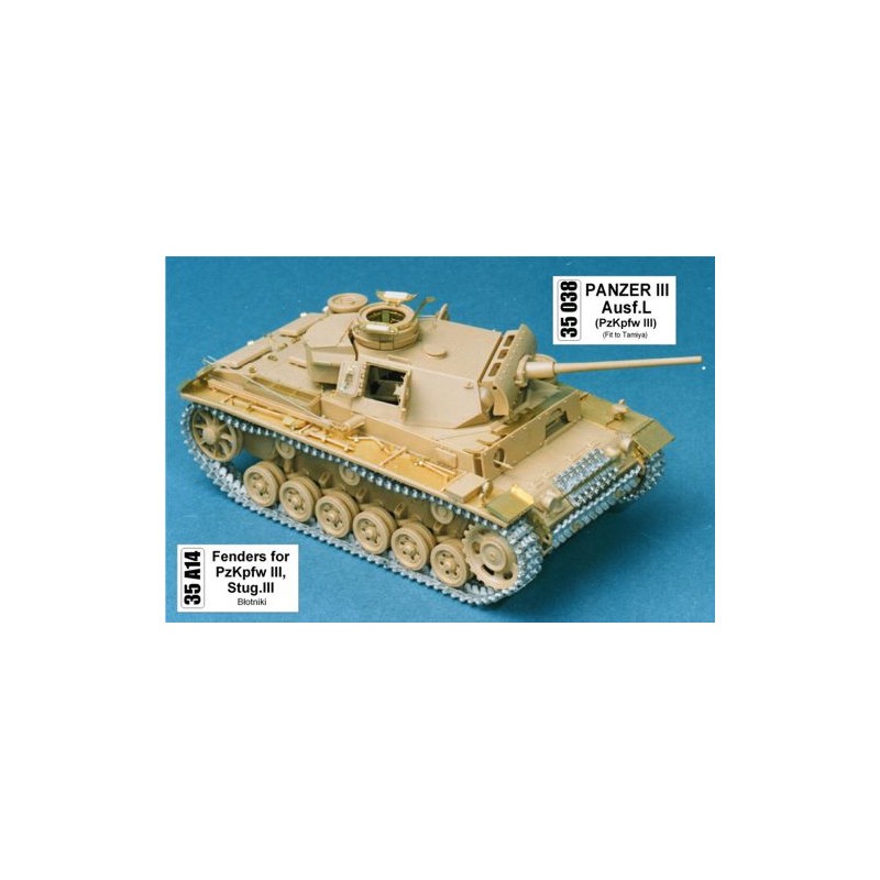 Accessoire Ailes Pz.Kpfw.III/Sturmgeschutz/StuG.III tous modèles