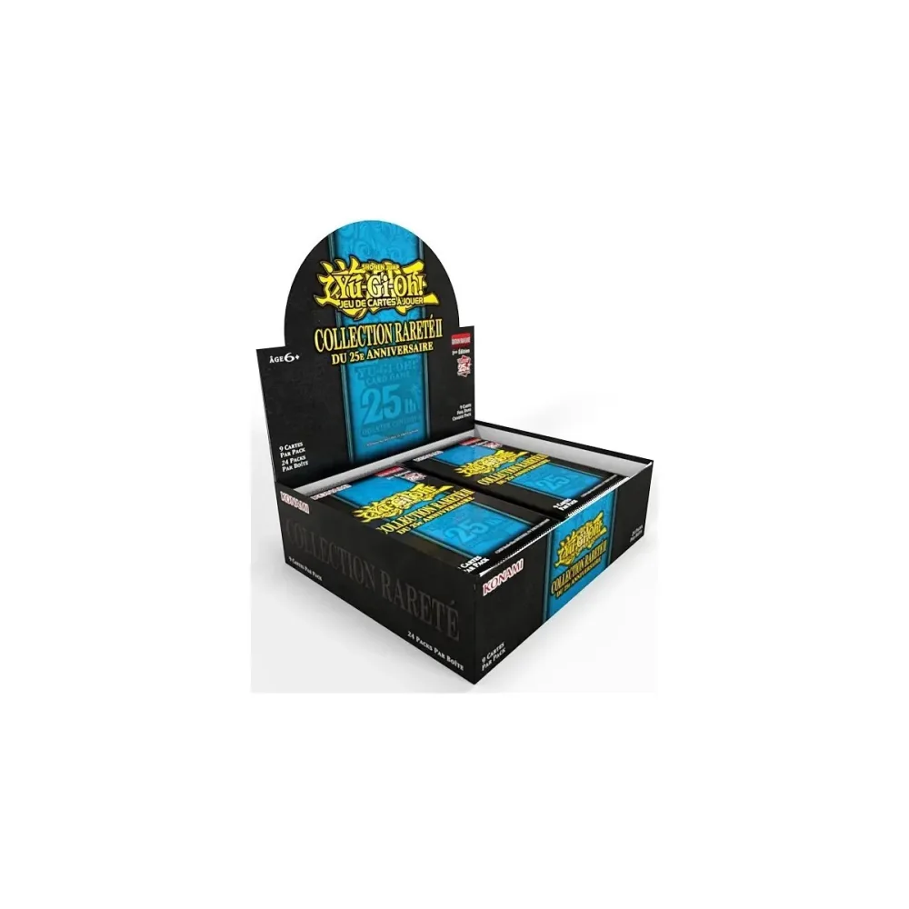 Yu-Gi-Oh - Display 24 Boosters Collection Rareté 2 Du 25e Anniversaire - Edition Française