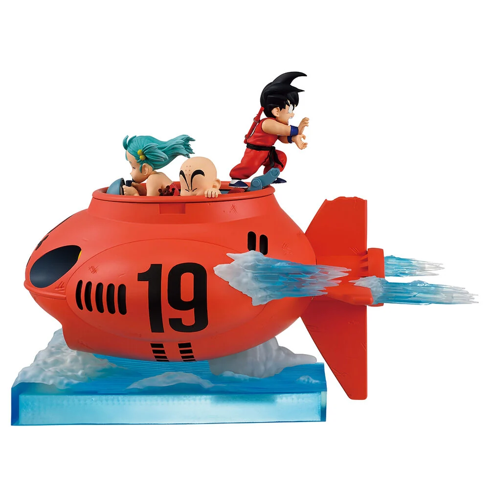 Dragon Ball VS Red Ribbon Army Son Goku & Bulma & Krillin Ichibansho Figure