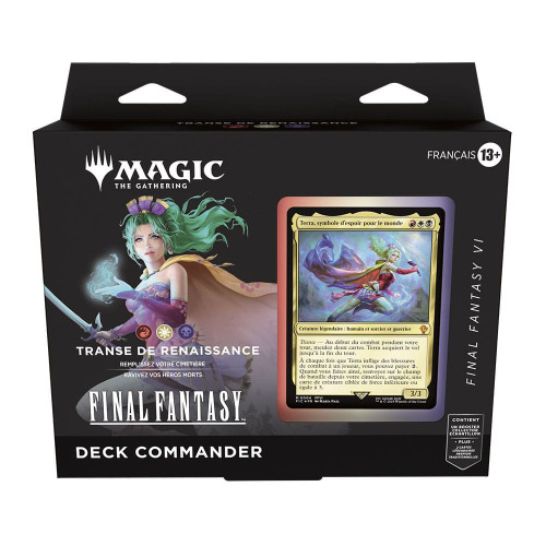 Final Fantasy deck Commander Transe de renaissance Magic the Gathering *FRANCAIS*