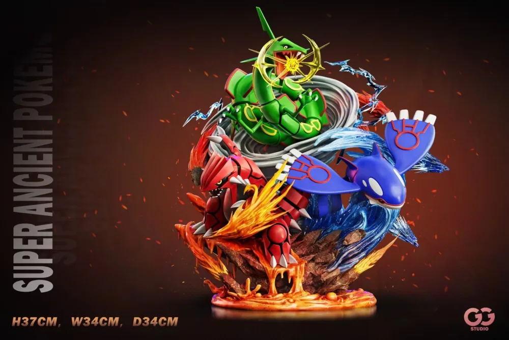 [PREORDER] Statue [GUGU] – Kyogre & Groudon & Rayquaza