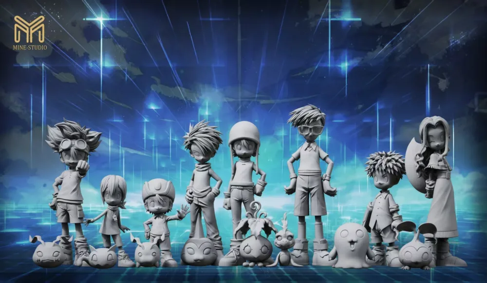 [PREORDER] Digimon Figure [MINE] – Yagami Taichi & Ishida Yamato & Izumi Koshiro & Takenouchi Sora & Kido Joe & Tachikawa Mimi & Takaishi Takeru & Yagami Hikari