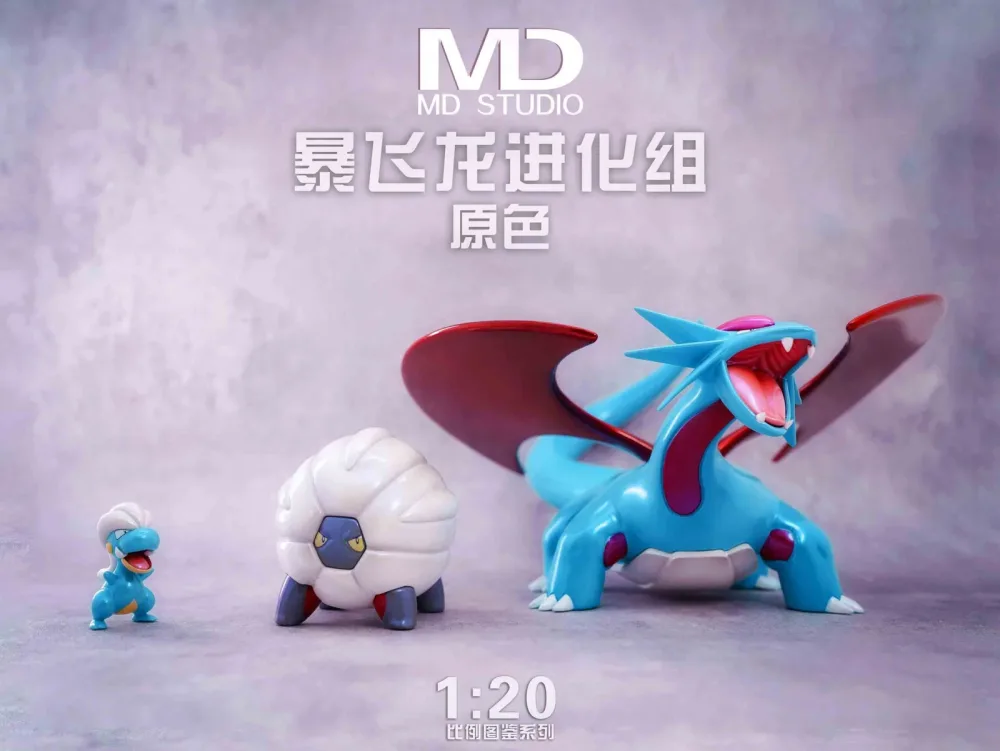 [PREORDER] 1/20 Scale World Figure [MD] – Bagon & Shelgon & Salamence
