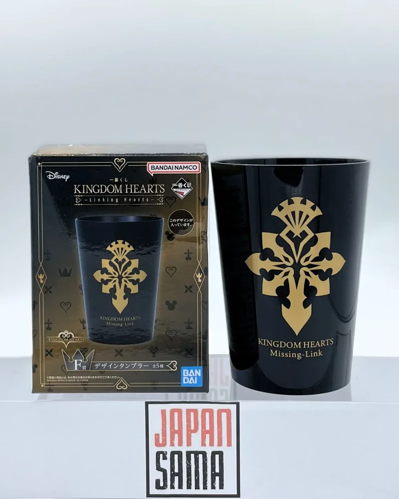 ICHIBAN KUJI – Linking Hearts Lot F Plastic Glass Logo | Kingdom Hearts