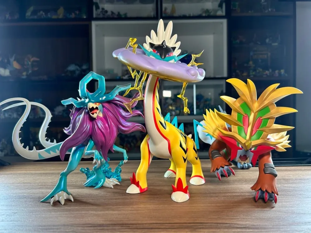 [IN STOCK] 1/20 Scale World Figure [POKÉ GALERIE] – Walking Wake & Gouging Fire & Raging Bolt
