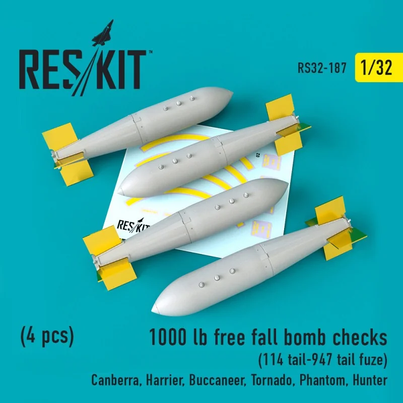 Accessoire Contrôles de bombes à chute libre de 1000 lb (4PCS)