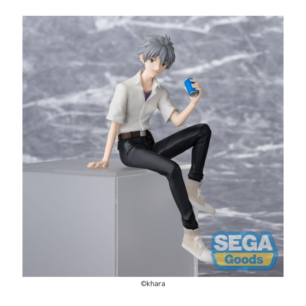EVANGELION - Kaworu Nagisa Figurine PM Perching 14cm