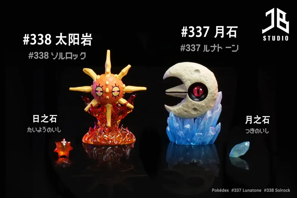 [IN STOCK] 1/20 Scale World Figure [JB] – Lunatone & Solrock