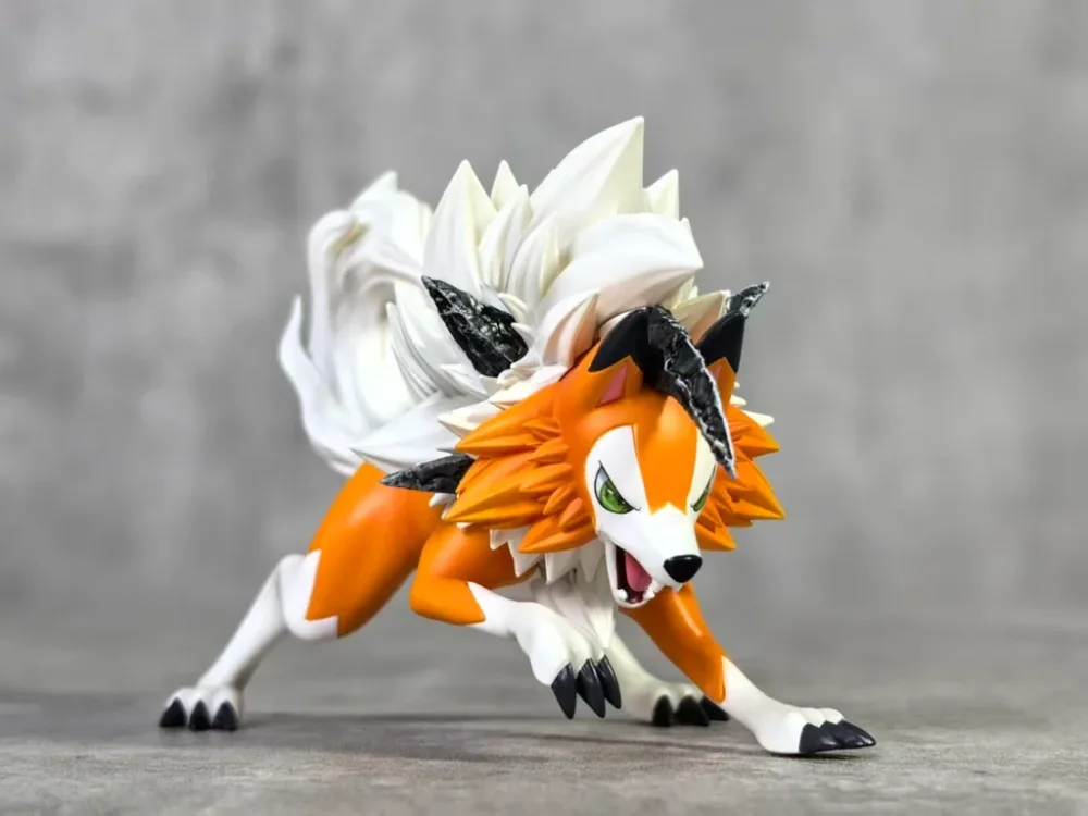 [PREORDER] 1/20 Scale World Figure [LUNISOLAR] – Lycanroc (Dusk Form)