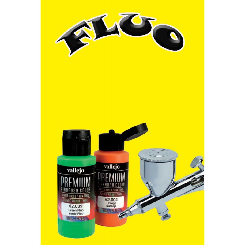 Premium airbrush 62031 yellow fluo