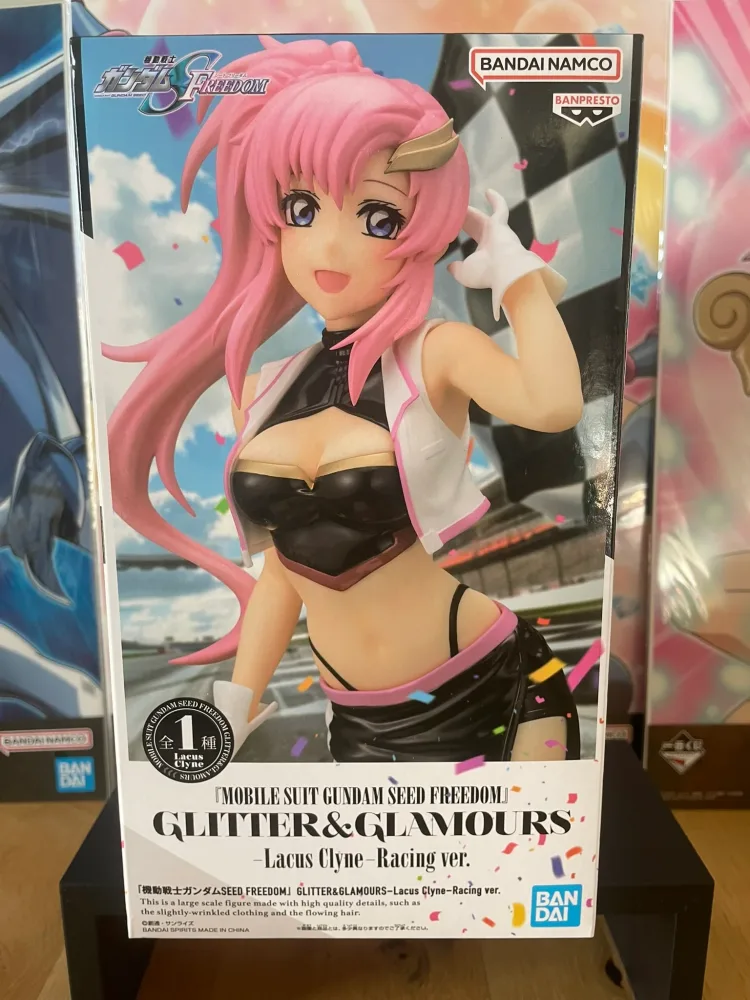 Mobile Suit Gundam SEED Freedom – Lacus Clyne Glitter & Glamours Racing Ver. 22 cm Banpresto – Figurine