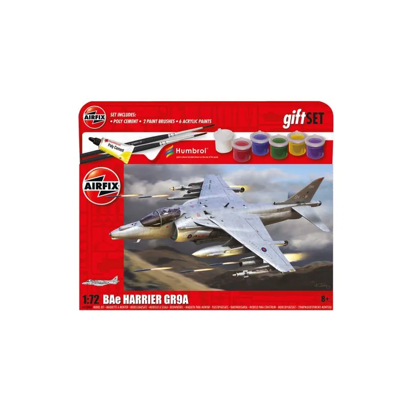 Maquette Coffret cadeau BAE Harrier GR.9A