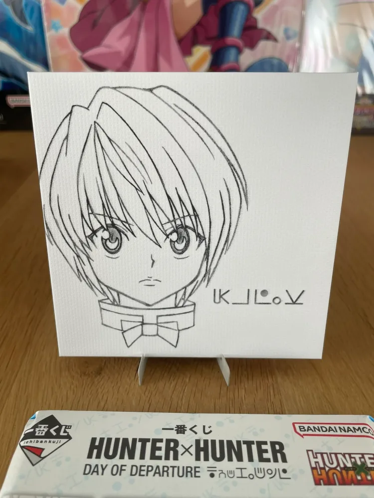 Hunter x Hunter – Tableau Canvas Board Kurapika Ichiban Kuji Day of Departure Lot E 11 cm – Collection