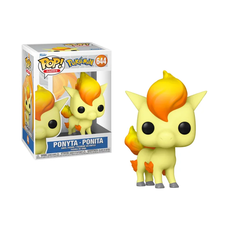 Figurine Pop POKEMON - POP Gaming N° 644 - Ponyta