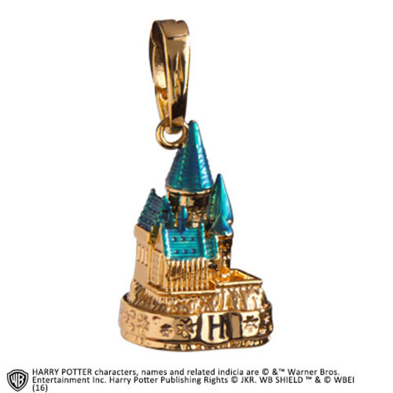 Bijou Harry Potter: Lumos Charm 2 Poudlard Castle Gold