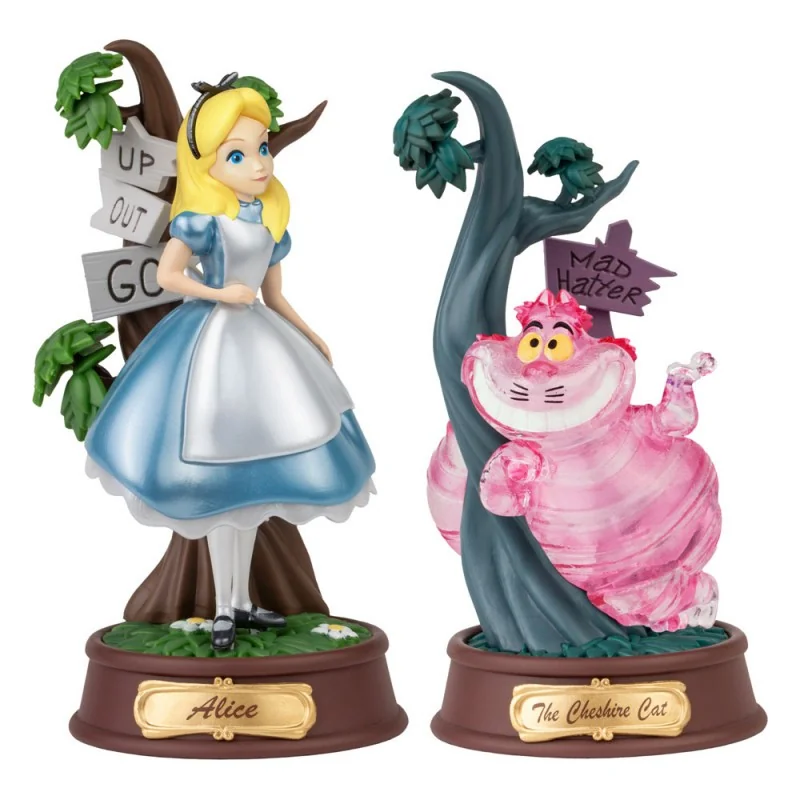 Alice au pays des merveilles Pack 2 Mini Diorama Stage Candy Color Special Edition 10 cm