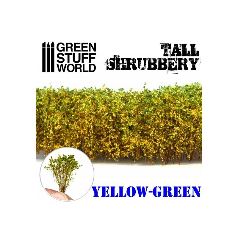 Arbuste haut - vert jaune