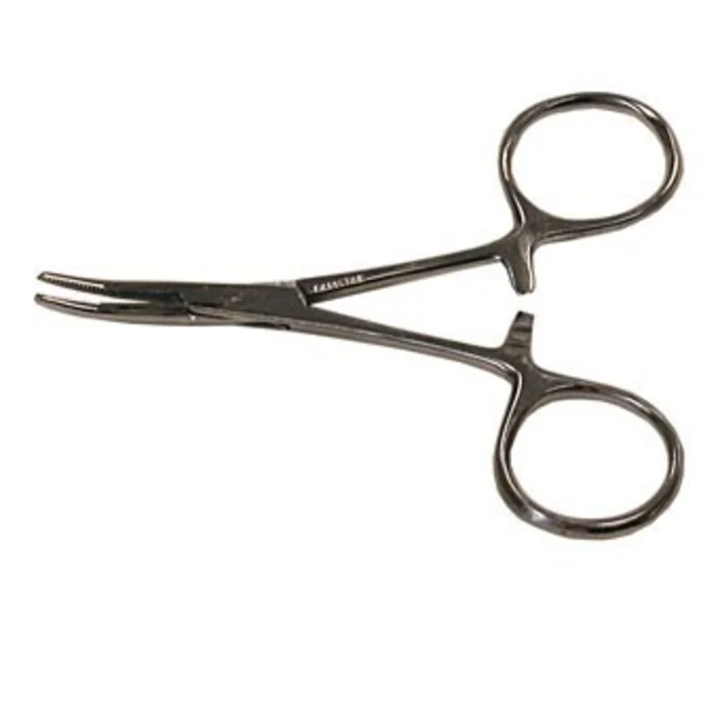Curved artery forceps