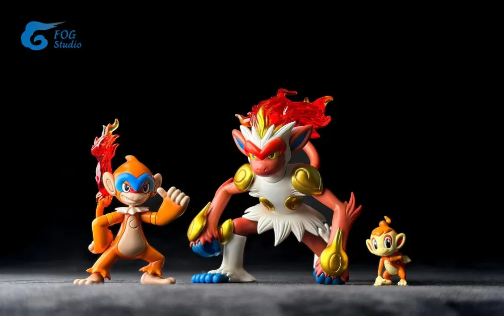 [PREORDER] 1/20 Scale World Figure [FOG] – Chimchar & Monferno & Infernape