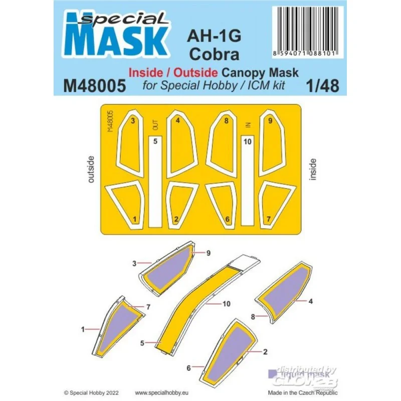 Accessoire Masque Cobra AH-1G