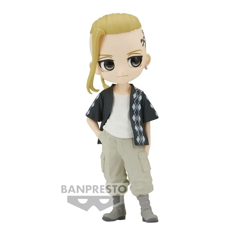 Tokyo Revengers Q Posket Figurine Ken Ryuguji Plain Clothes Ver. A