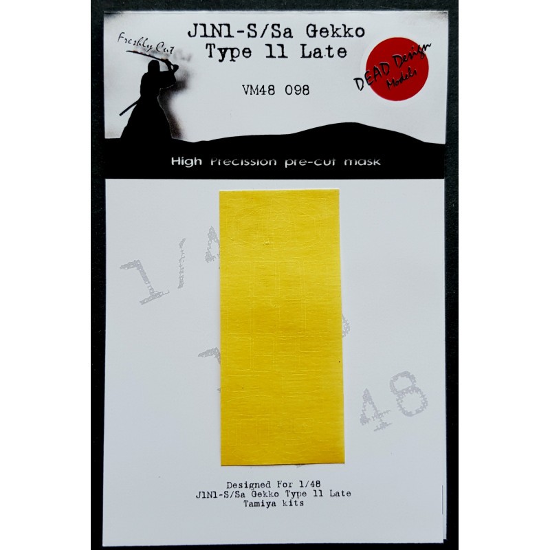 Accessoire Nakajima J1N1-S Gekko (conçu pour être utilisé avec les kits Hasegawa)