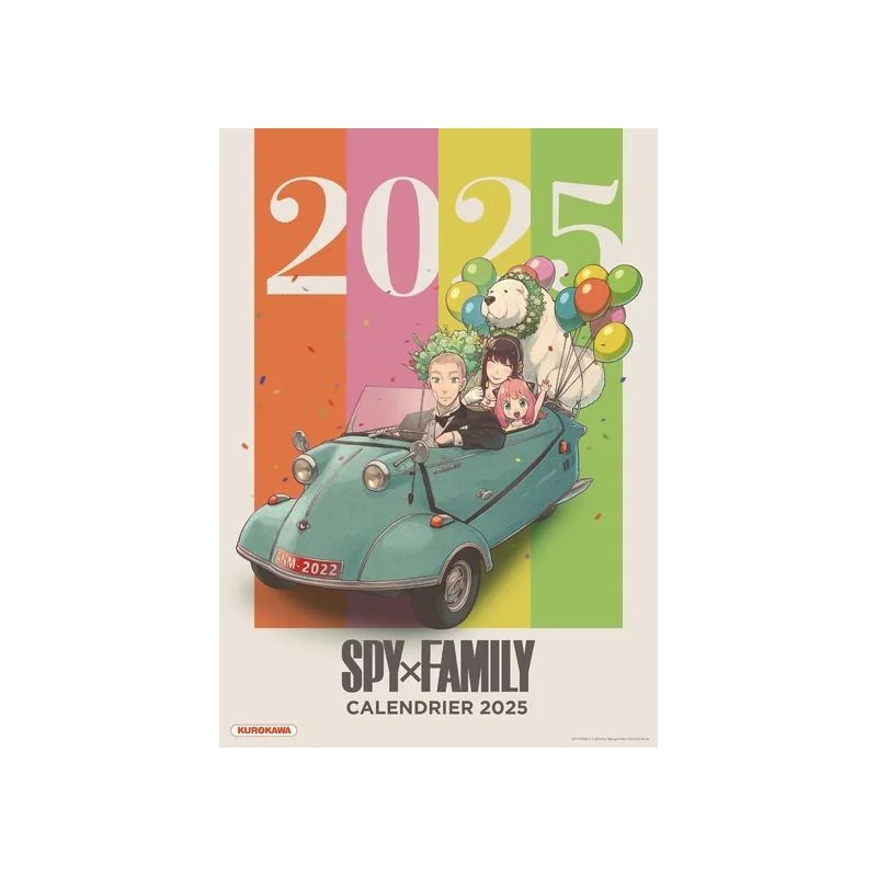 SPY X FAMILY - Calendrier 2025