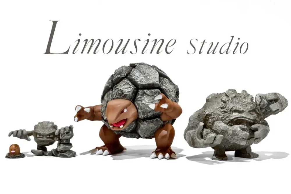 [IN STOCK] 1/20 Scale World Figure [LIMOUSINE] – Geodude & Graveler & Golem