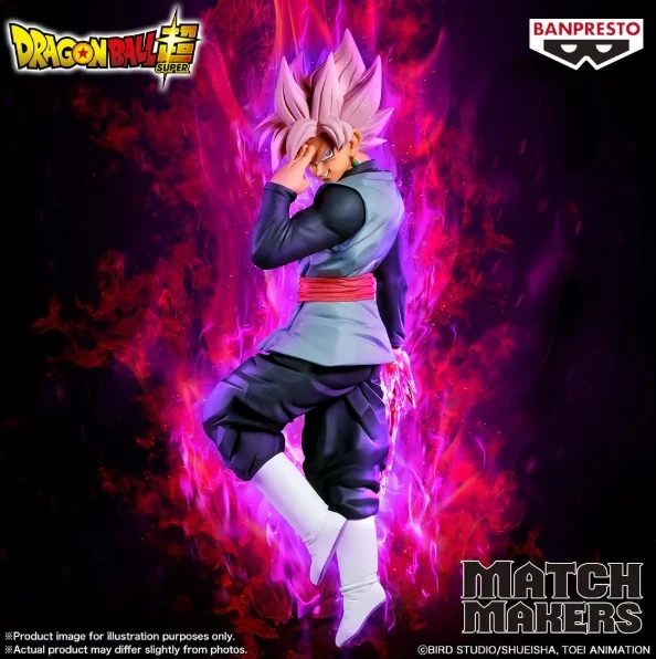 Dragon Ball Super - MATCH MAKERS Black Goku Rosé VS Son Goku Figure