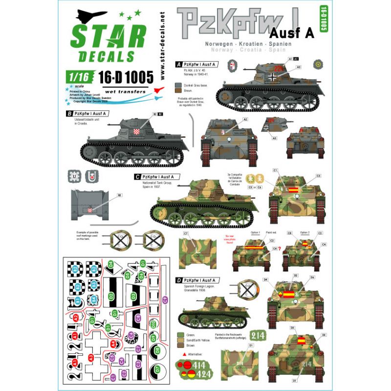 Décal Panzer i ausf. un