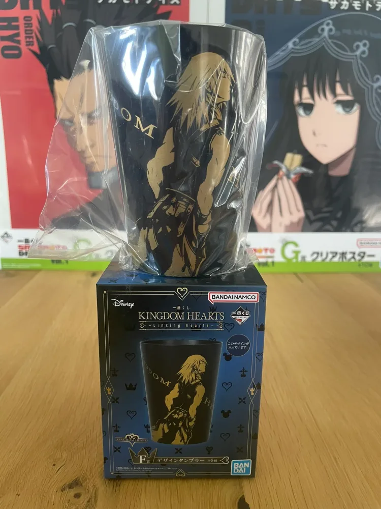 Ichiban Kuji Linking Hearts Prize F – Verre plastique Riku 320 ml – Kingdom Hearts