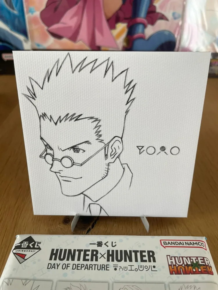 Hunter x Hunter – Canvas Board Leorio Paradinight Ichiban Kuji Day of Departure Lot E 11 cm – Collection
